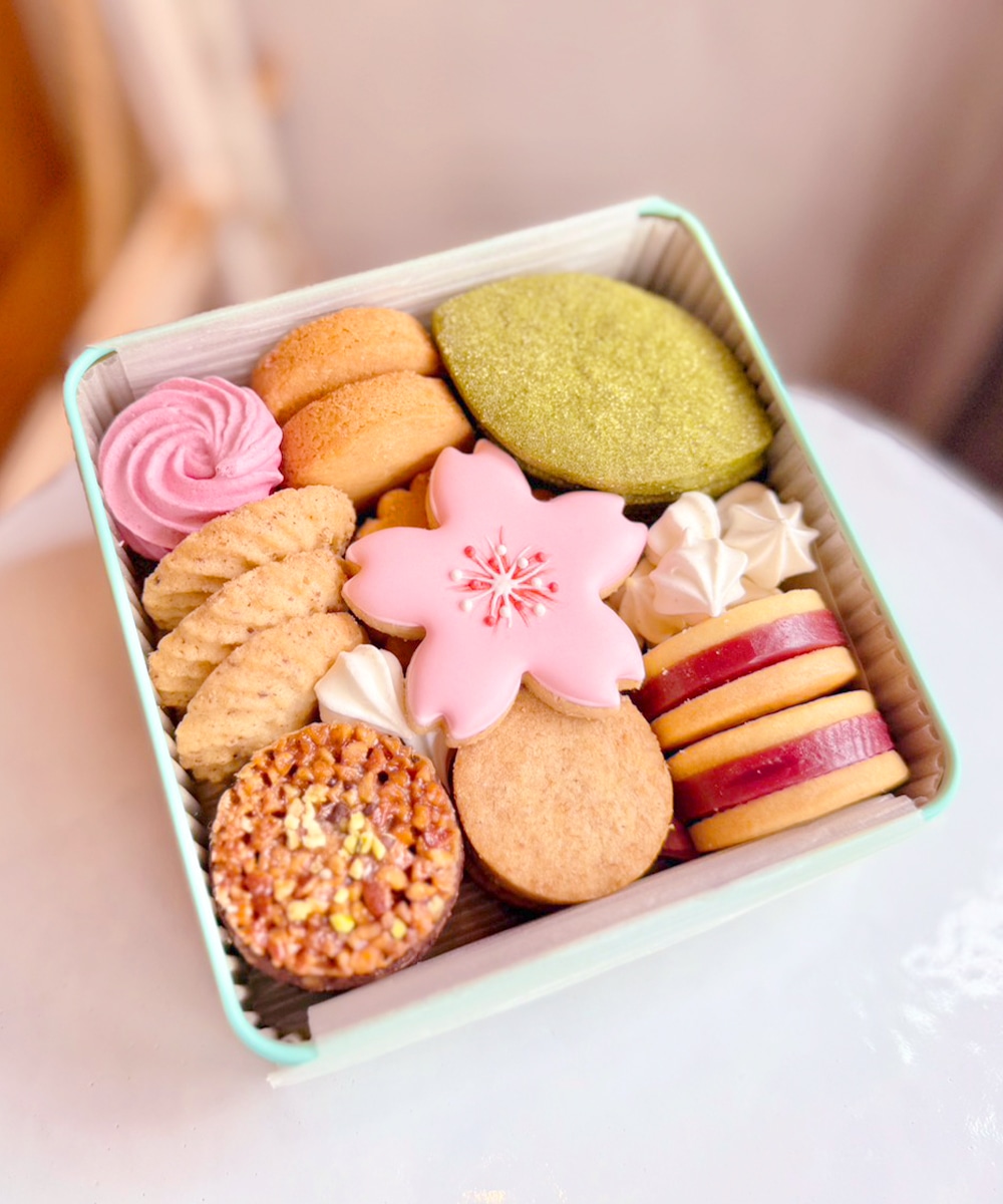 さくらクッキー缶