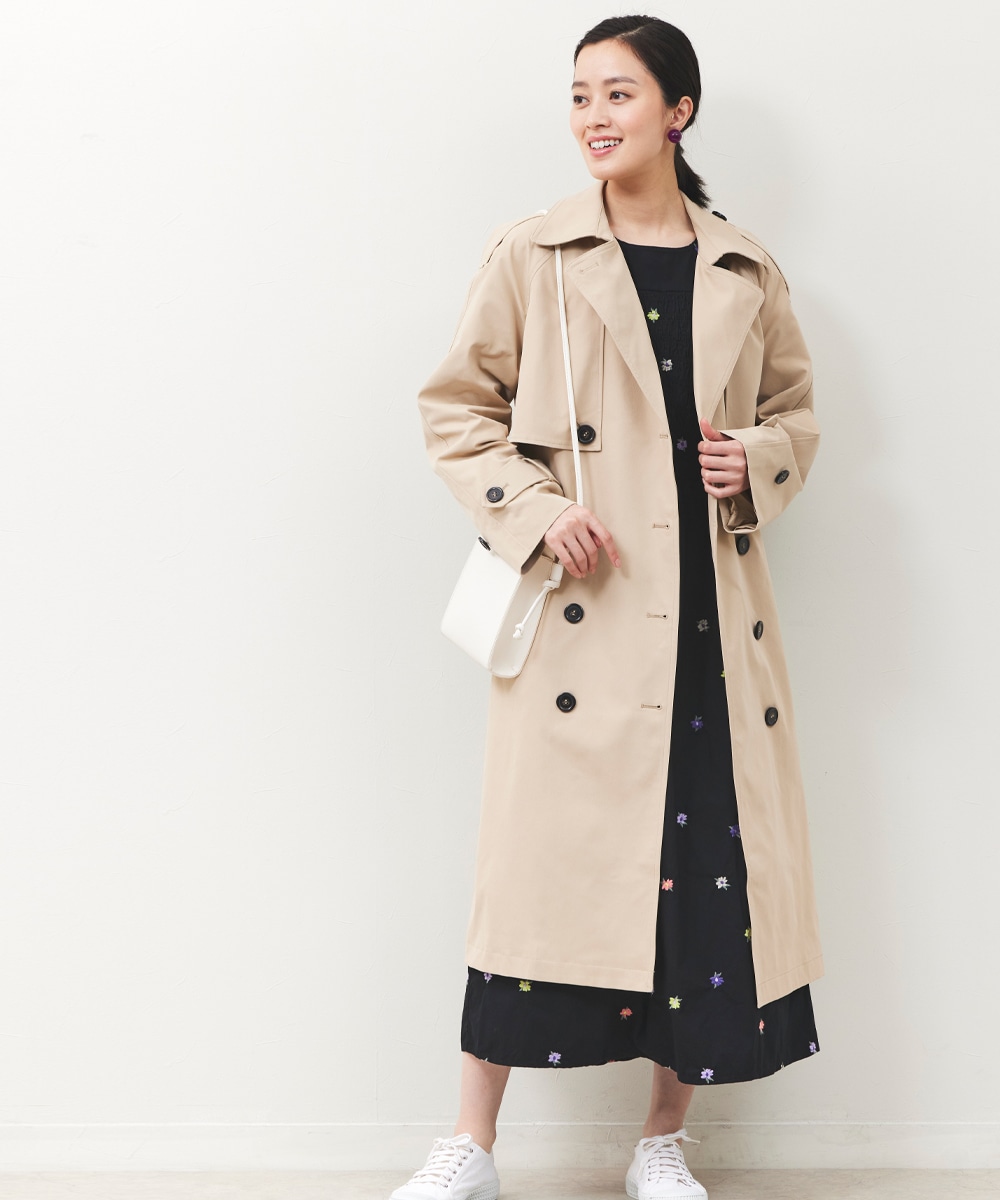 アーモワールカプリス trench and coat ブルゾン コート-