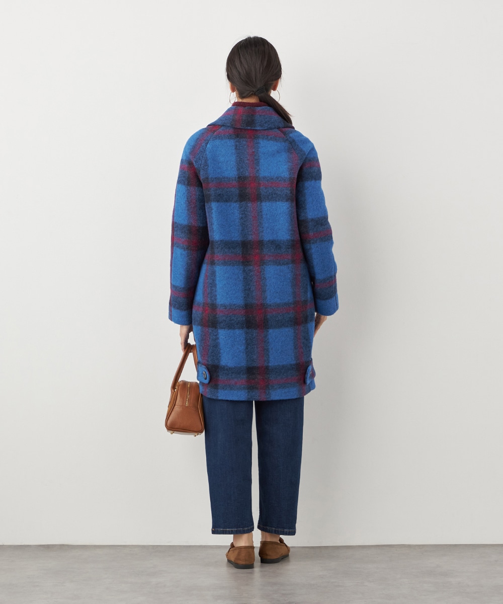 ビッグチェックコート