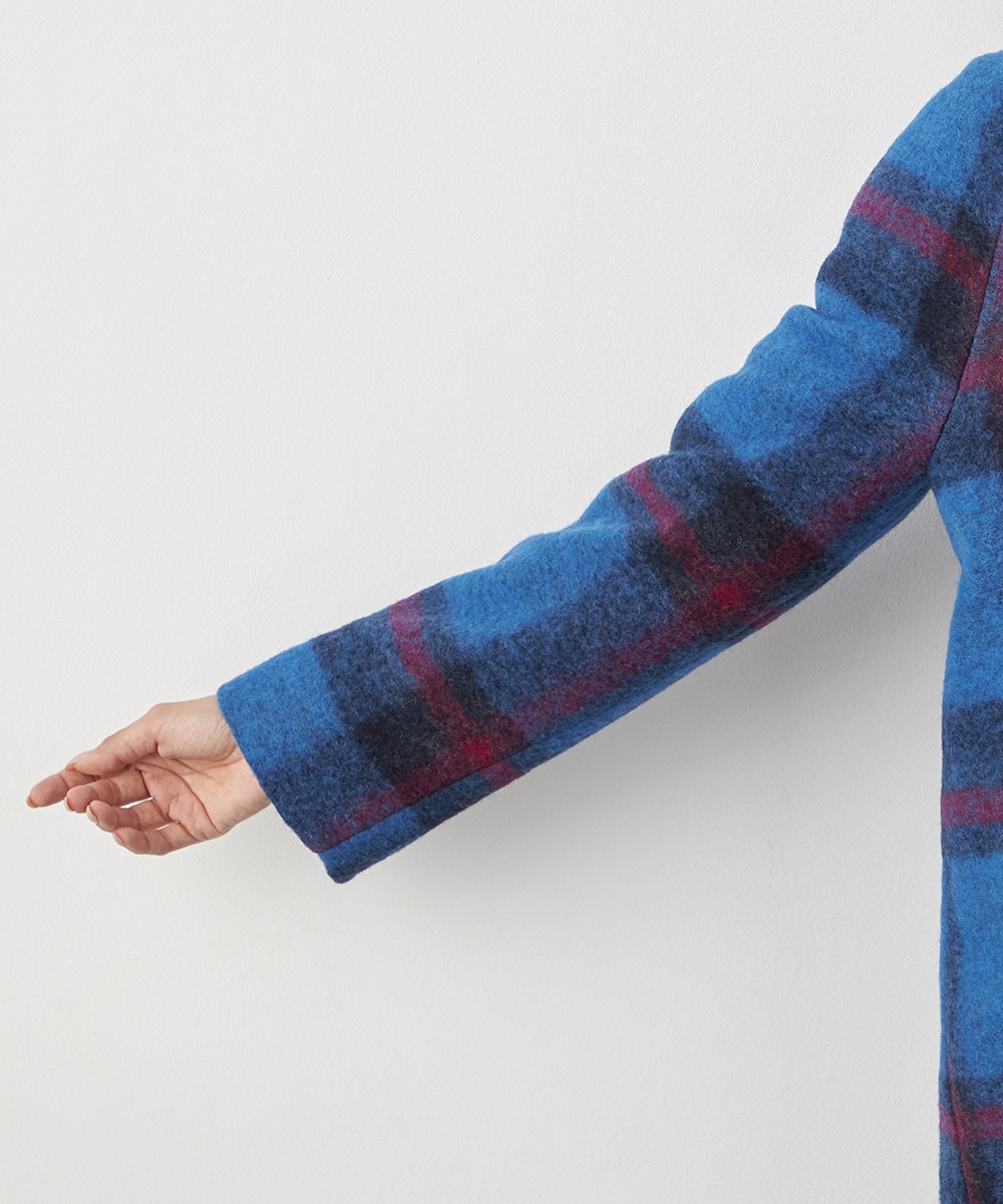 ビッグチェックコート