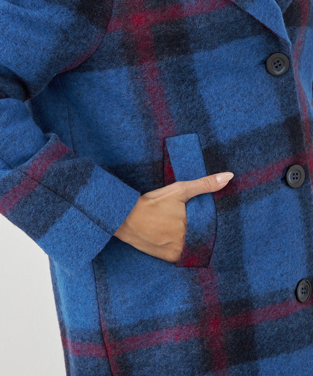 ビッグチェックコート