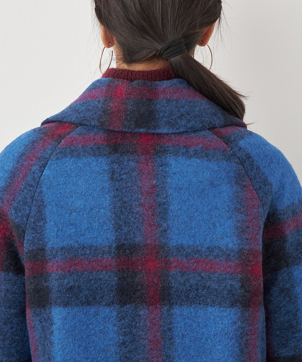 ビッグチェックコート