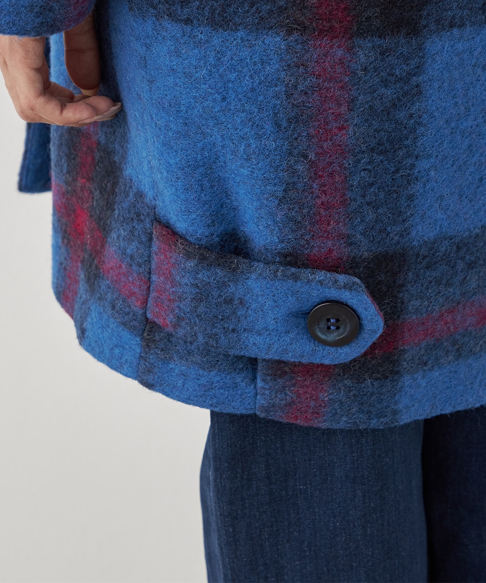 ビッグチェックコート