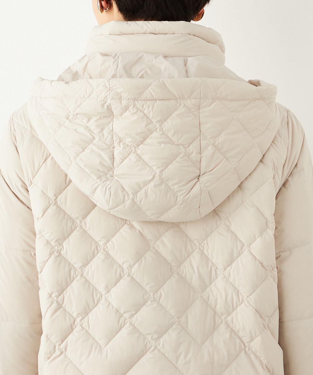 キルティングショートコート