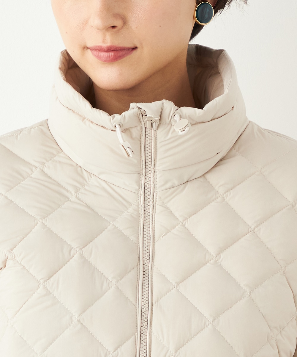 キルティングショートコート