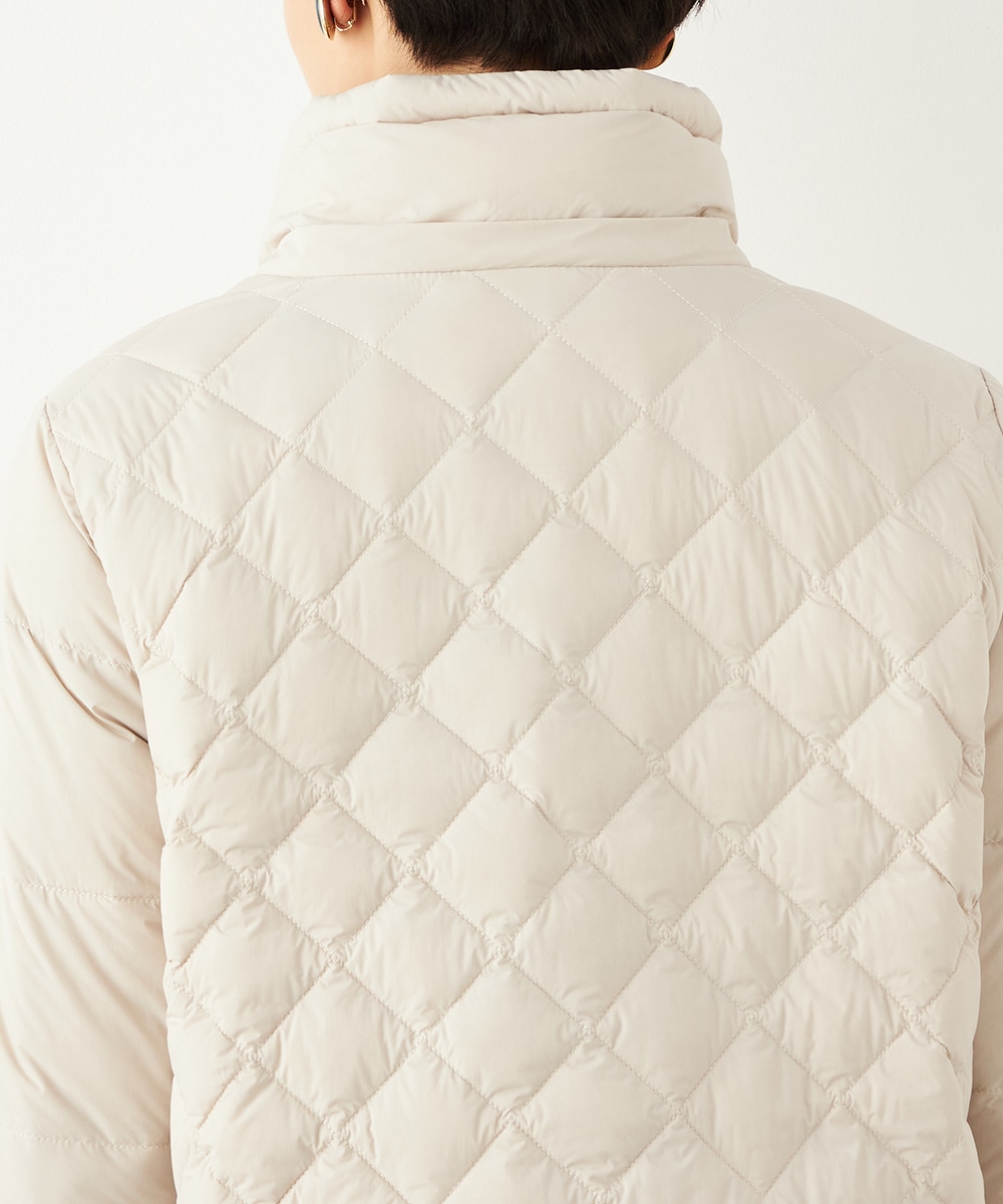 キルティングショートコート