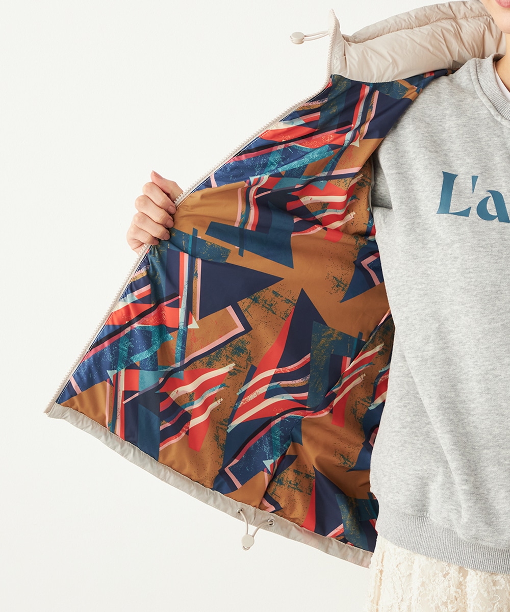 キルティングショートコート