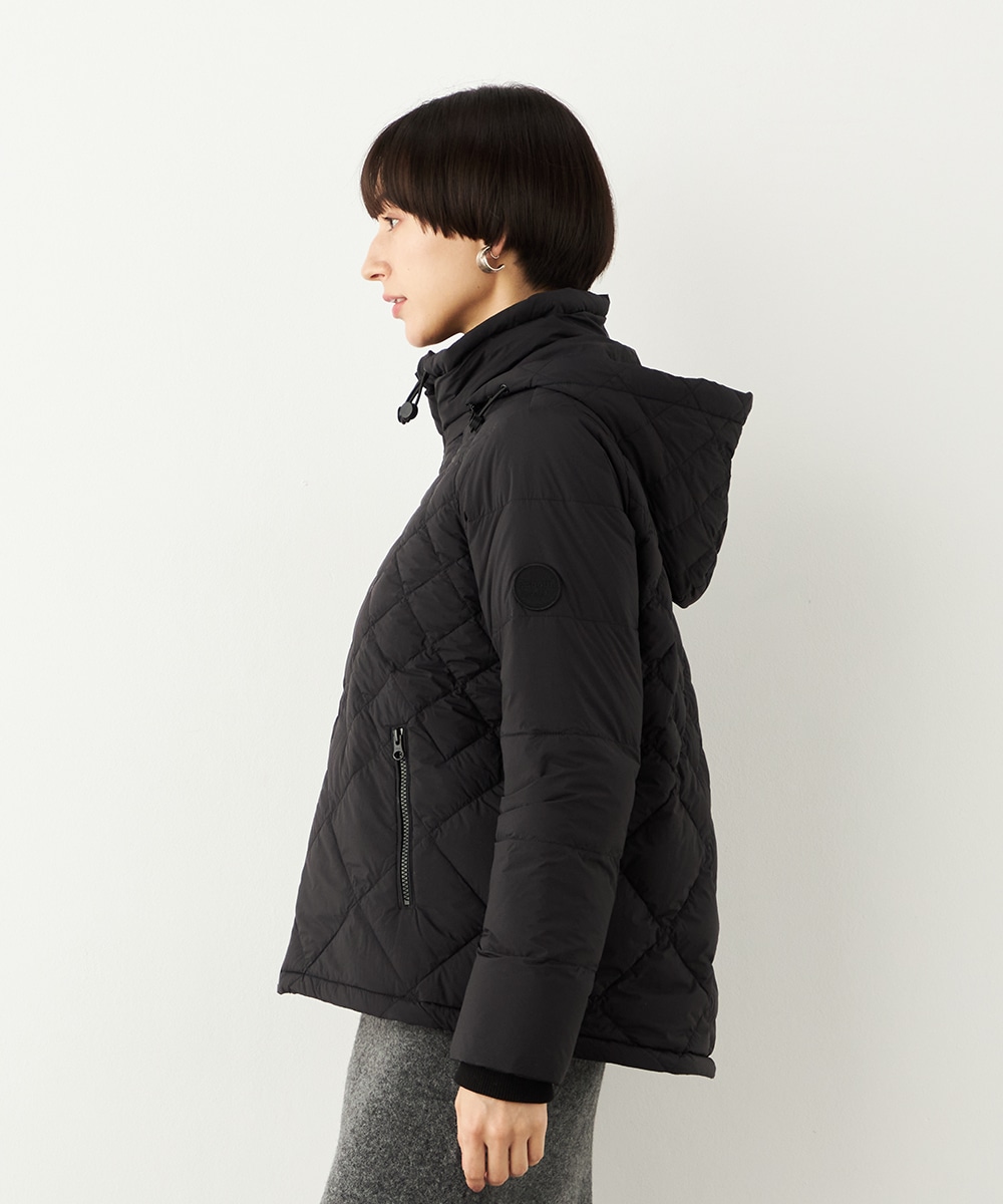 キルティングショートコート