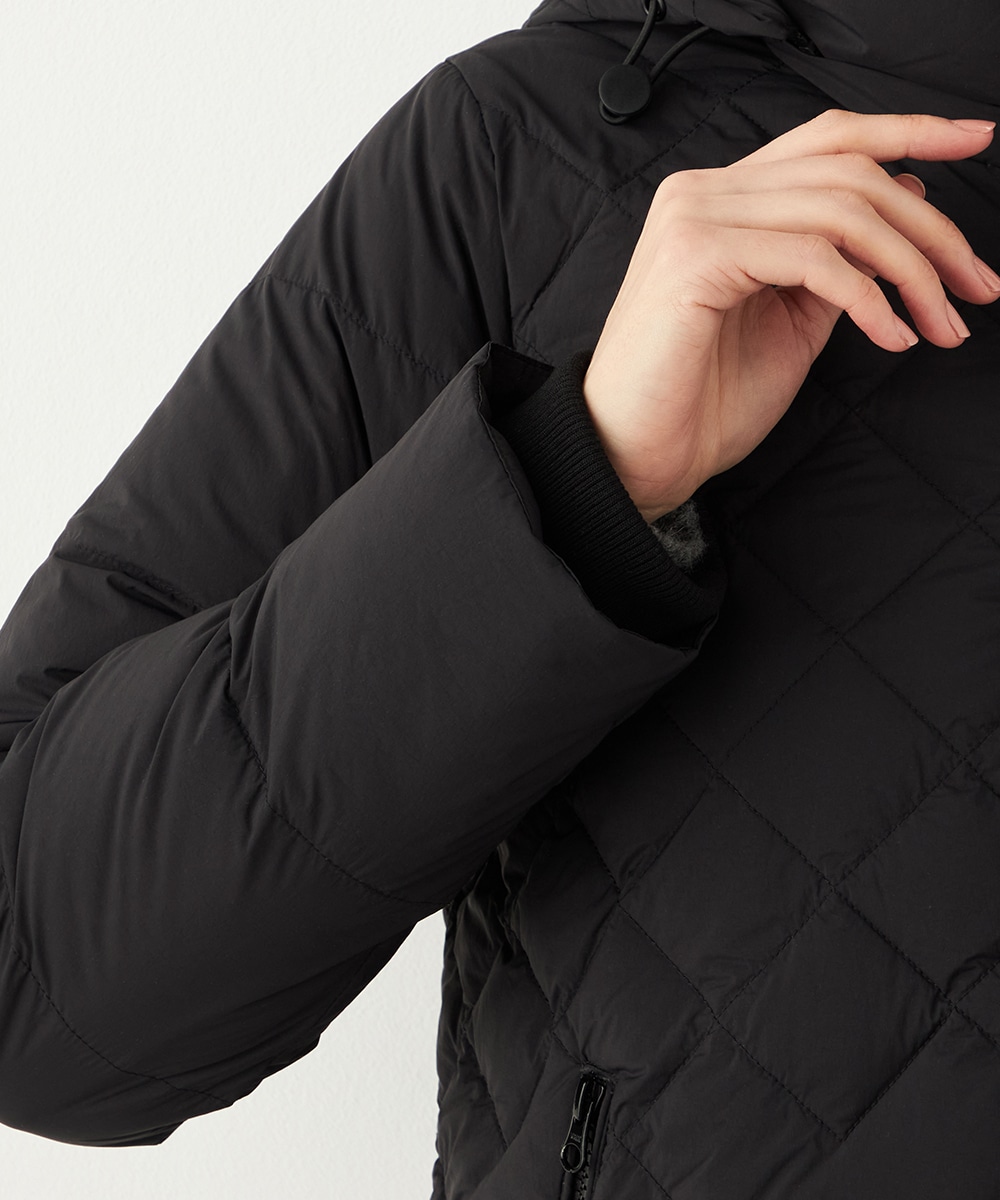 キルティングショートコート