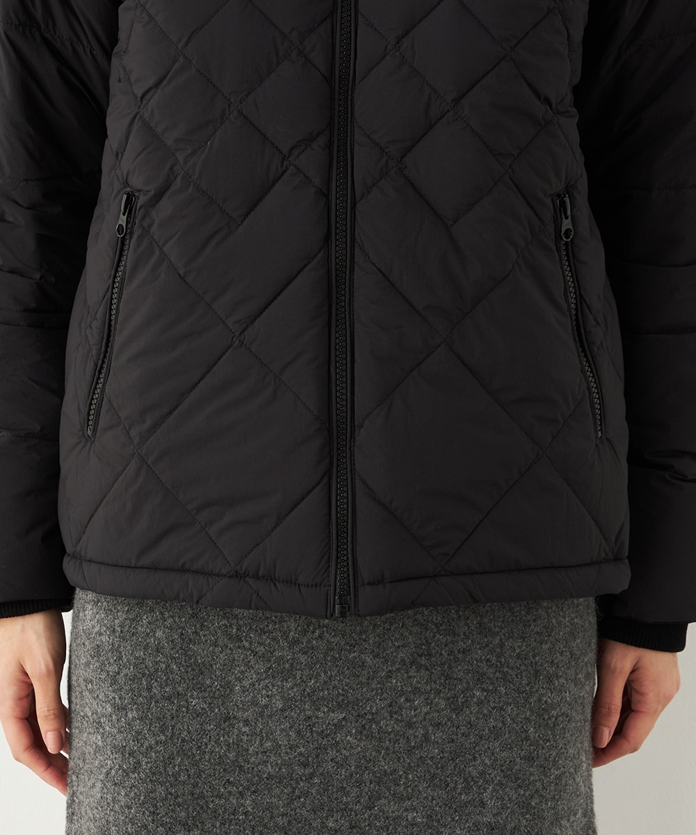 キルティングショートコート