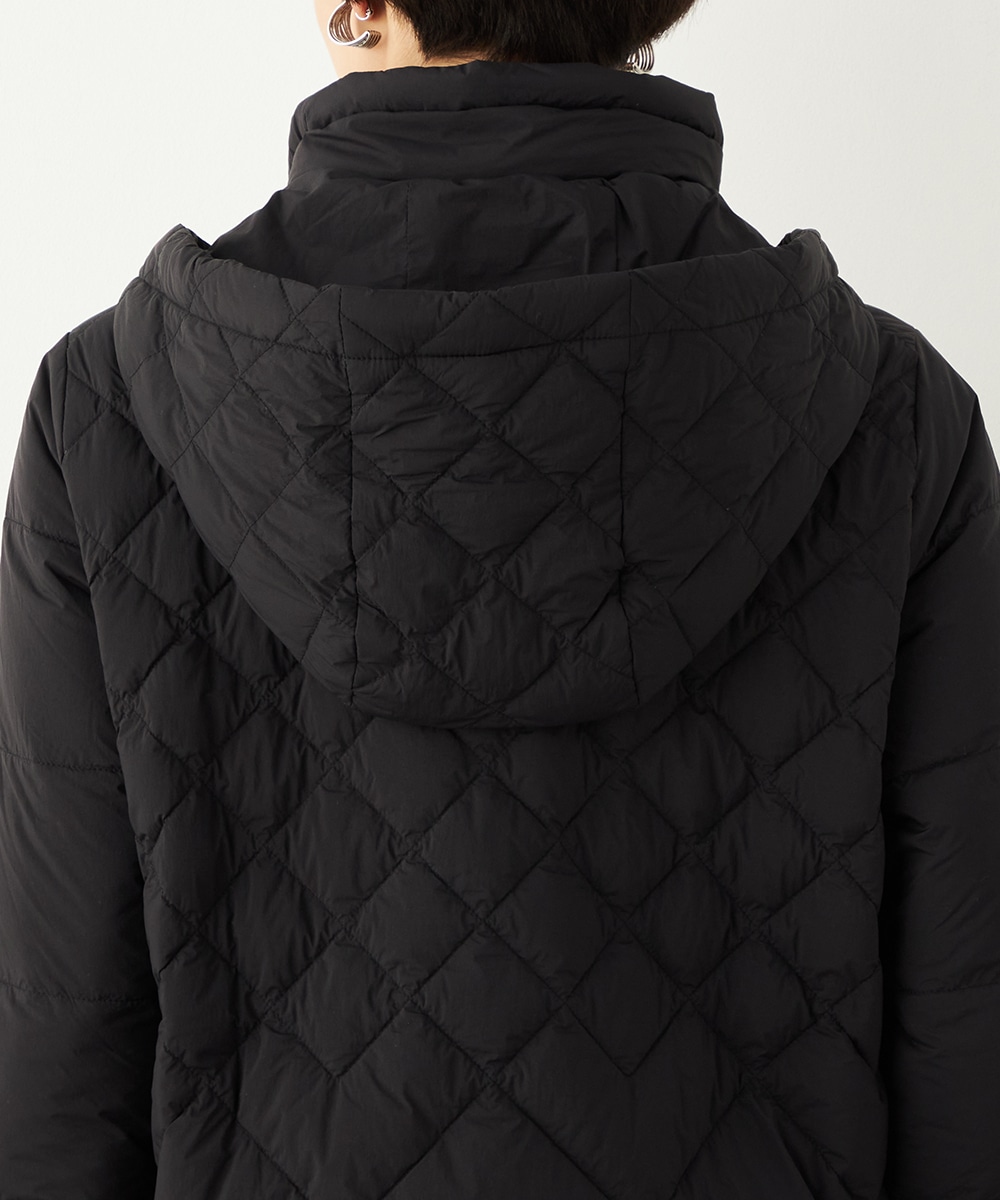 キルティングショートコート