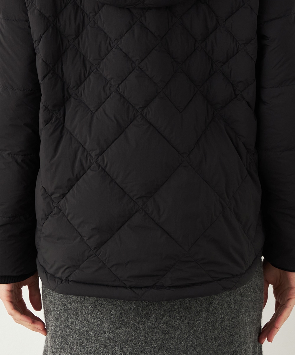 キルティングショートコート