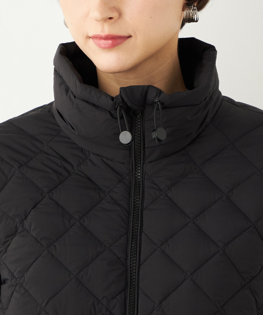 キルティングショートコート