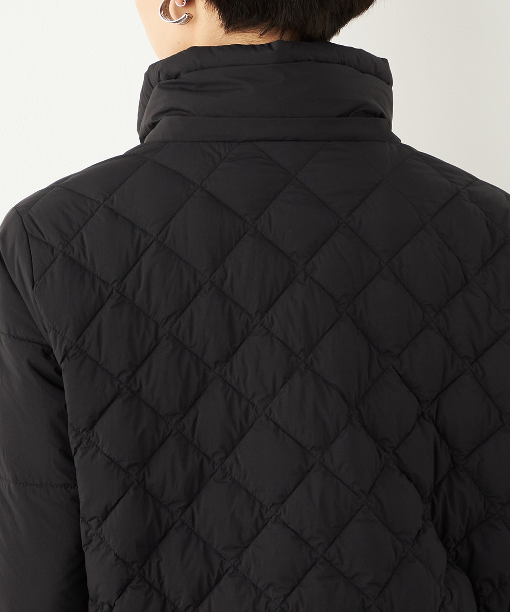 キルティングショートコート