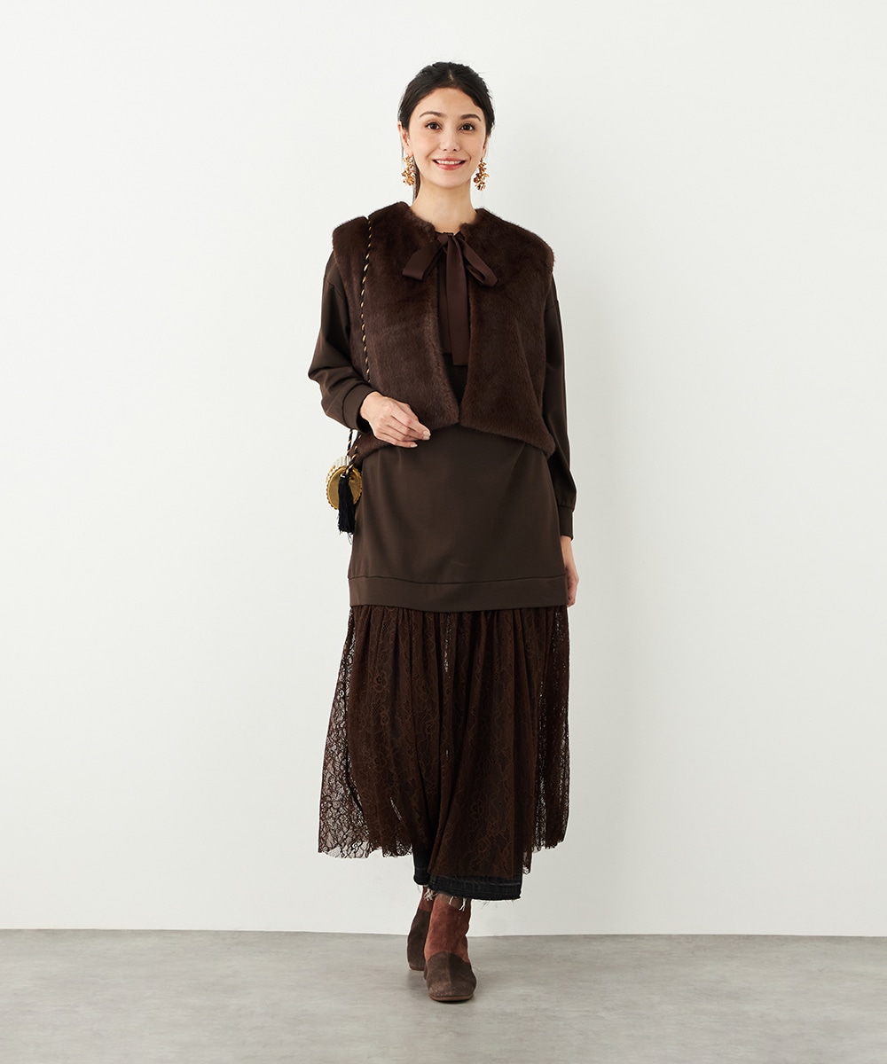 リボンファーベスト