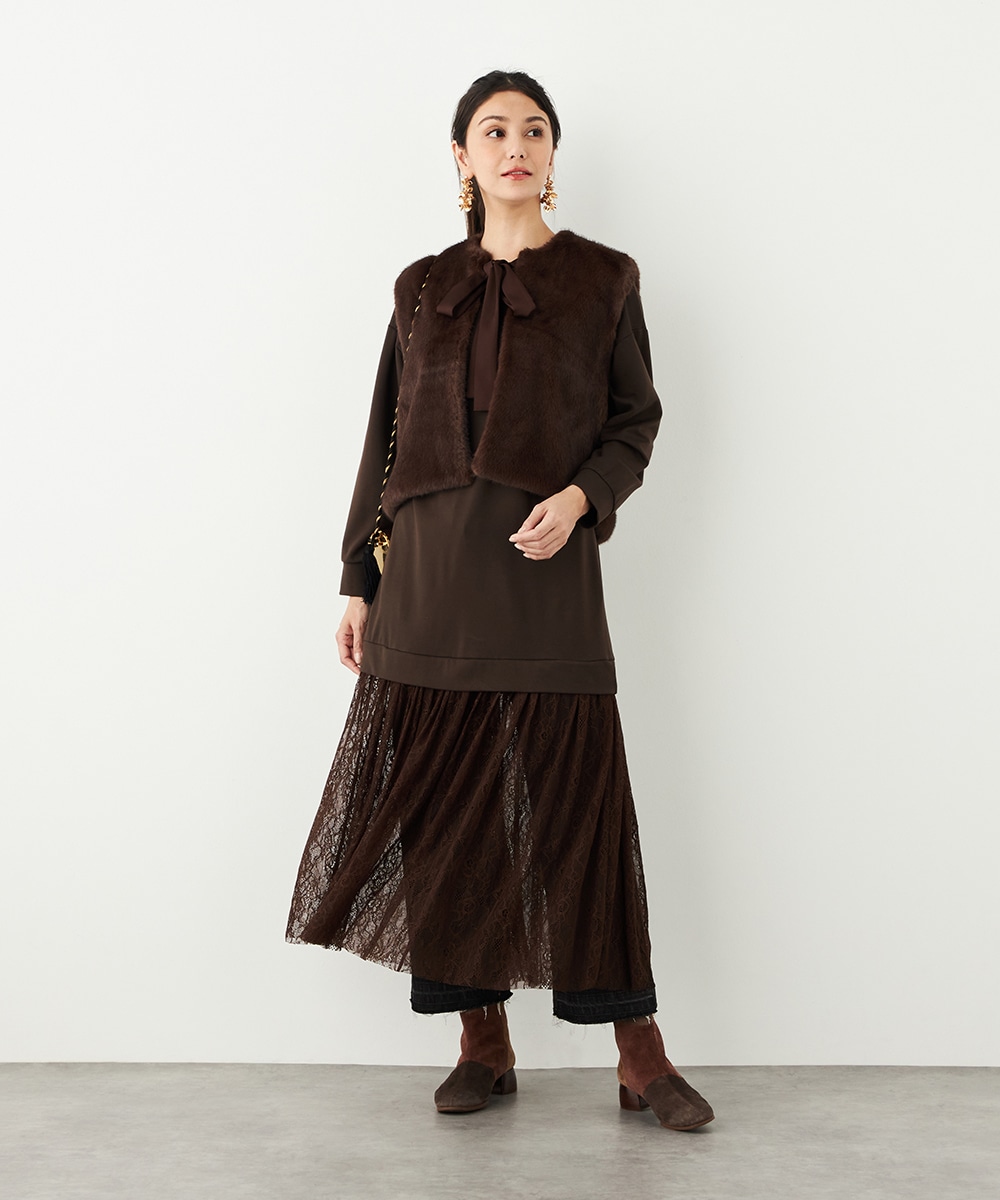 リボンファーベスト