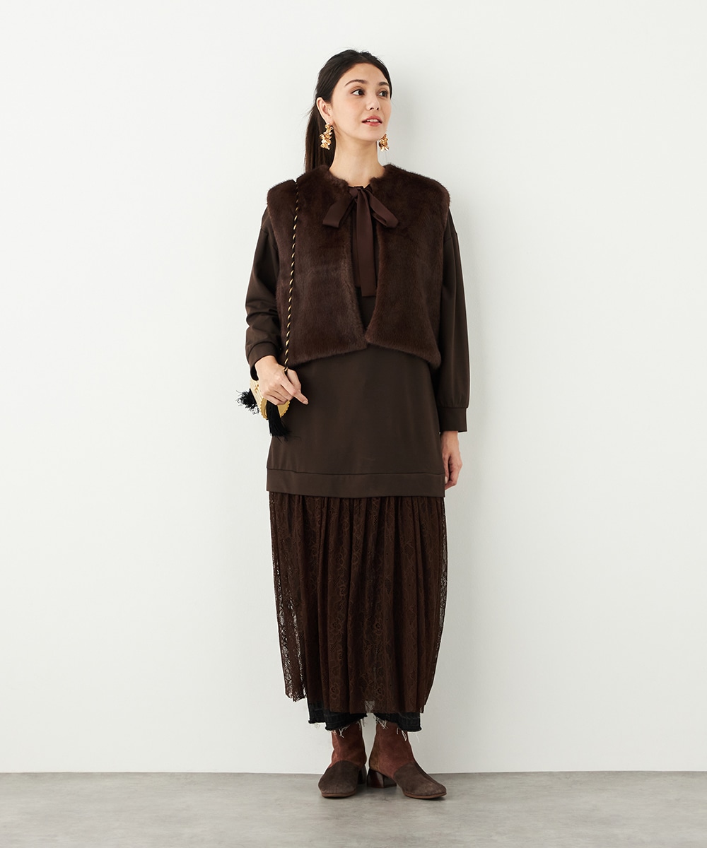 リボンファーベスト