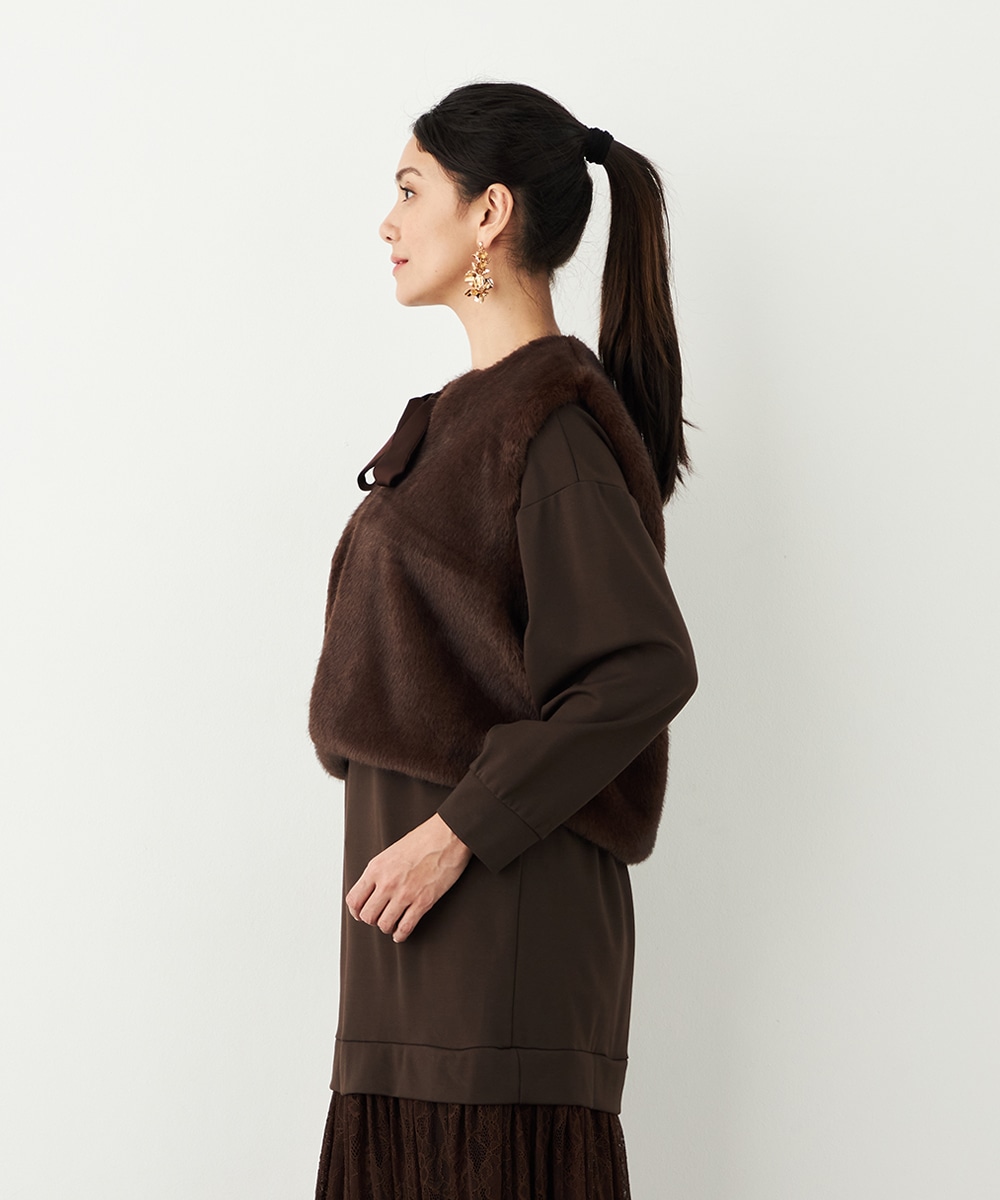 リボンファーベスト