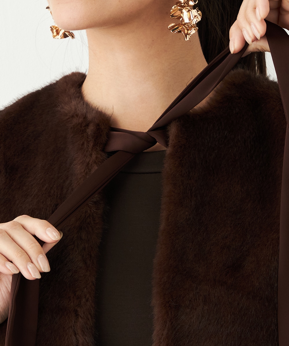 リボンファーベスト