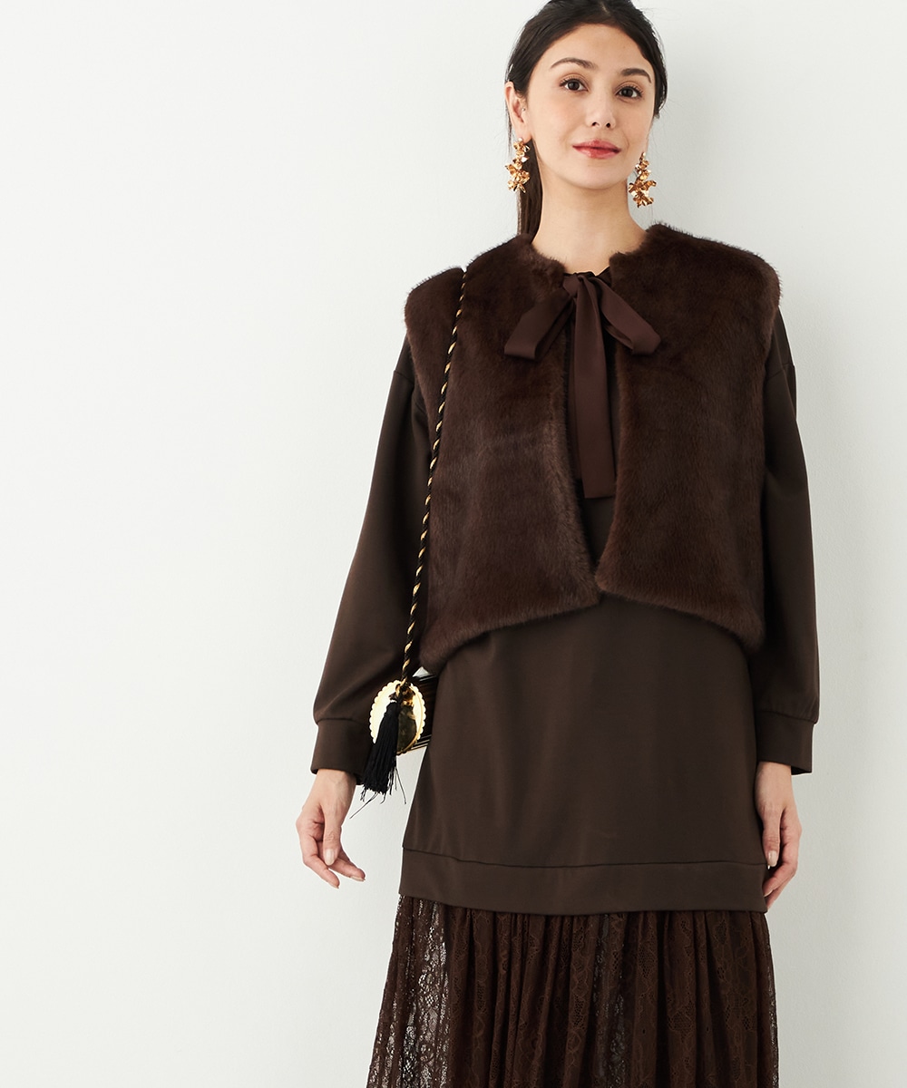 リボンファーベスト