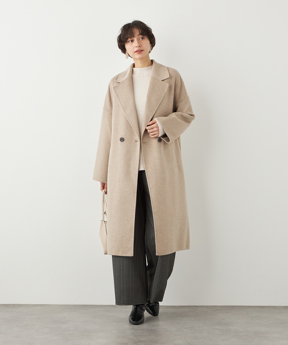 ウールロングコート