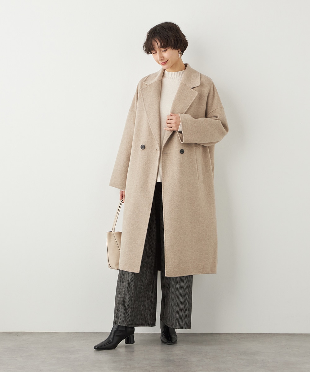 ウールロングコート