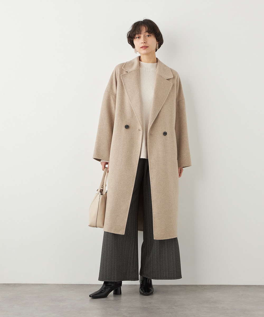 ウールロングコート