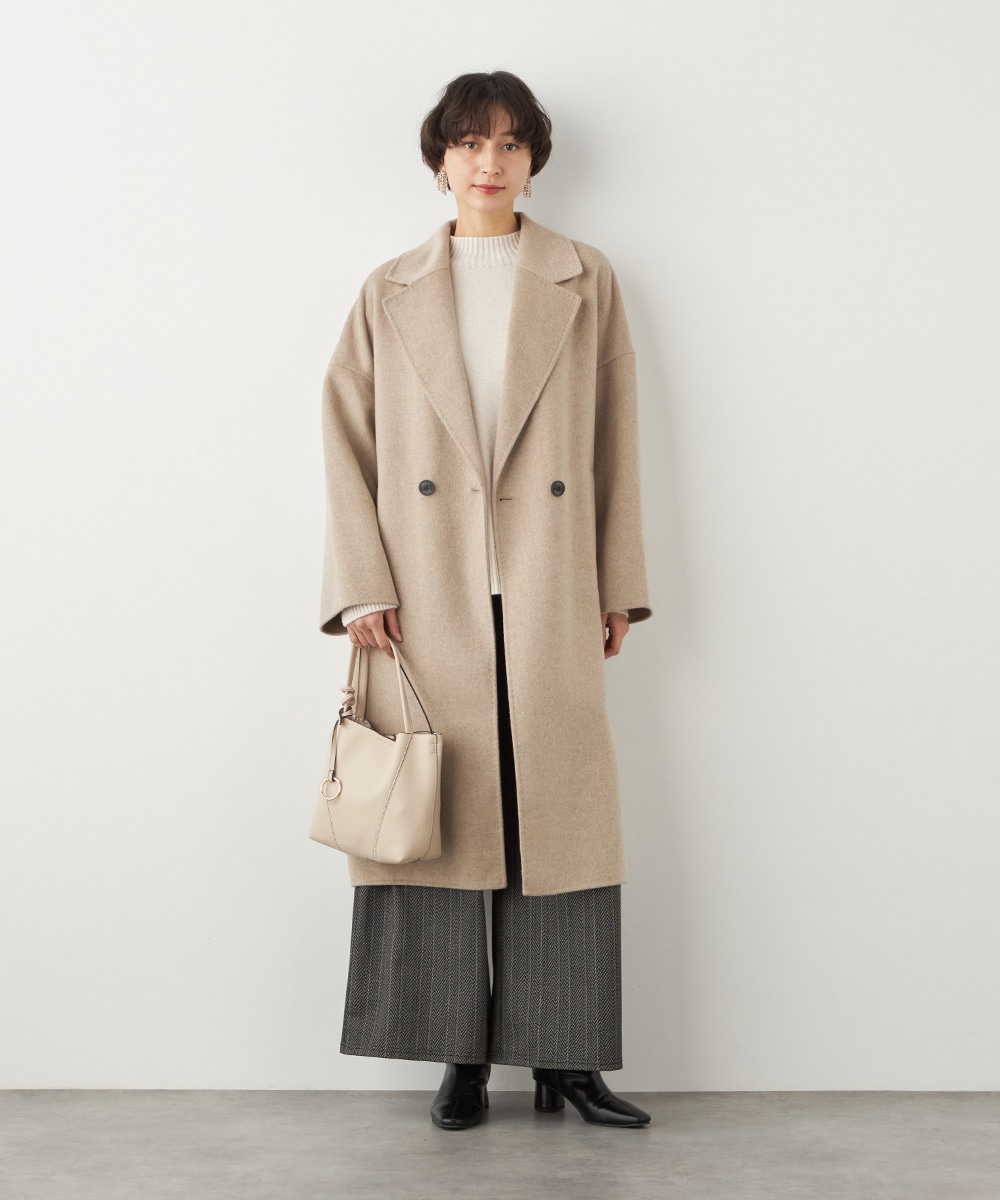 ウールロングコート
