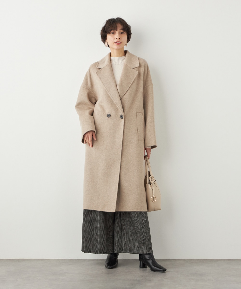 ウールロングコート
