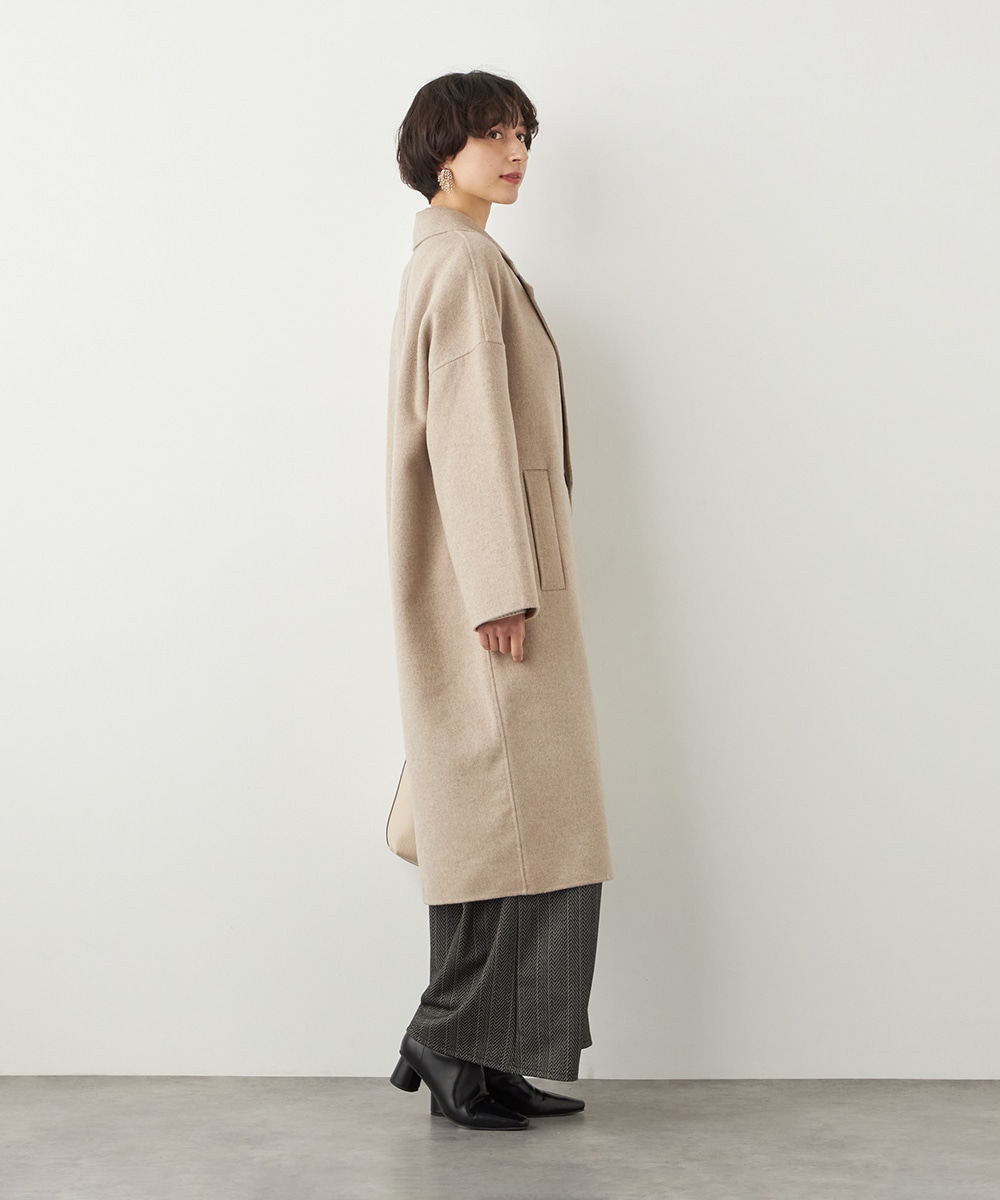 ウールロングコート