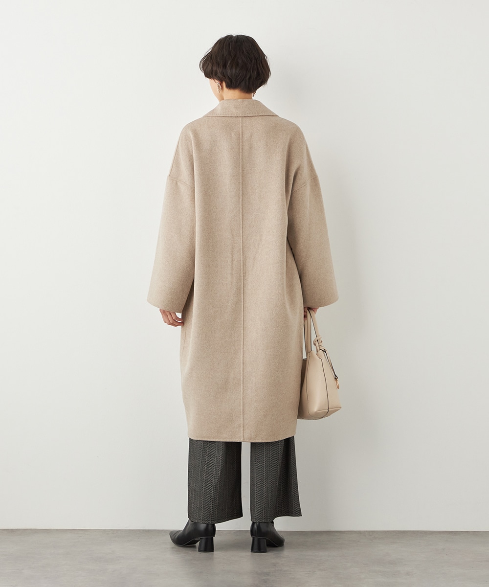 ウールロングコート