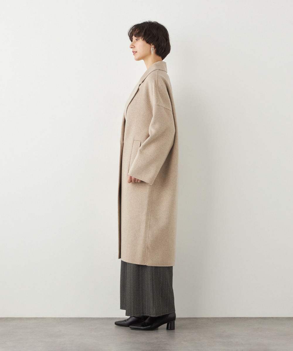 ウールロングコート