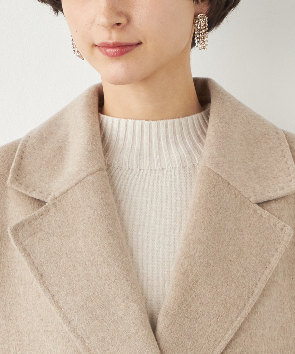 ウールロングコート