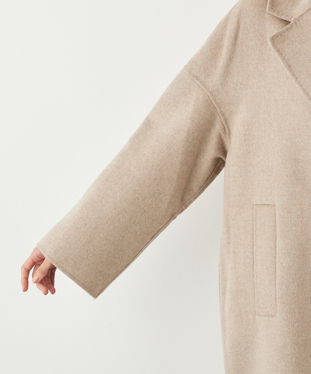 ウールロングコート