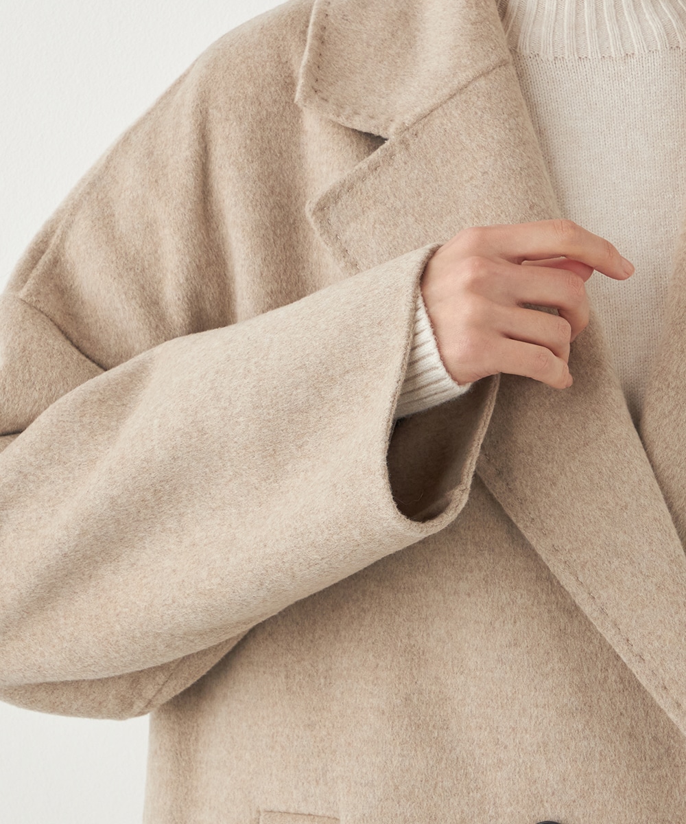 ウールロングコート