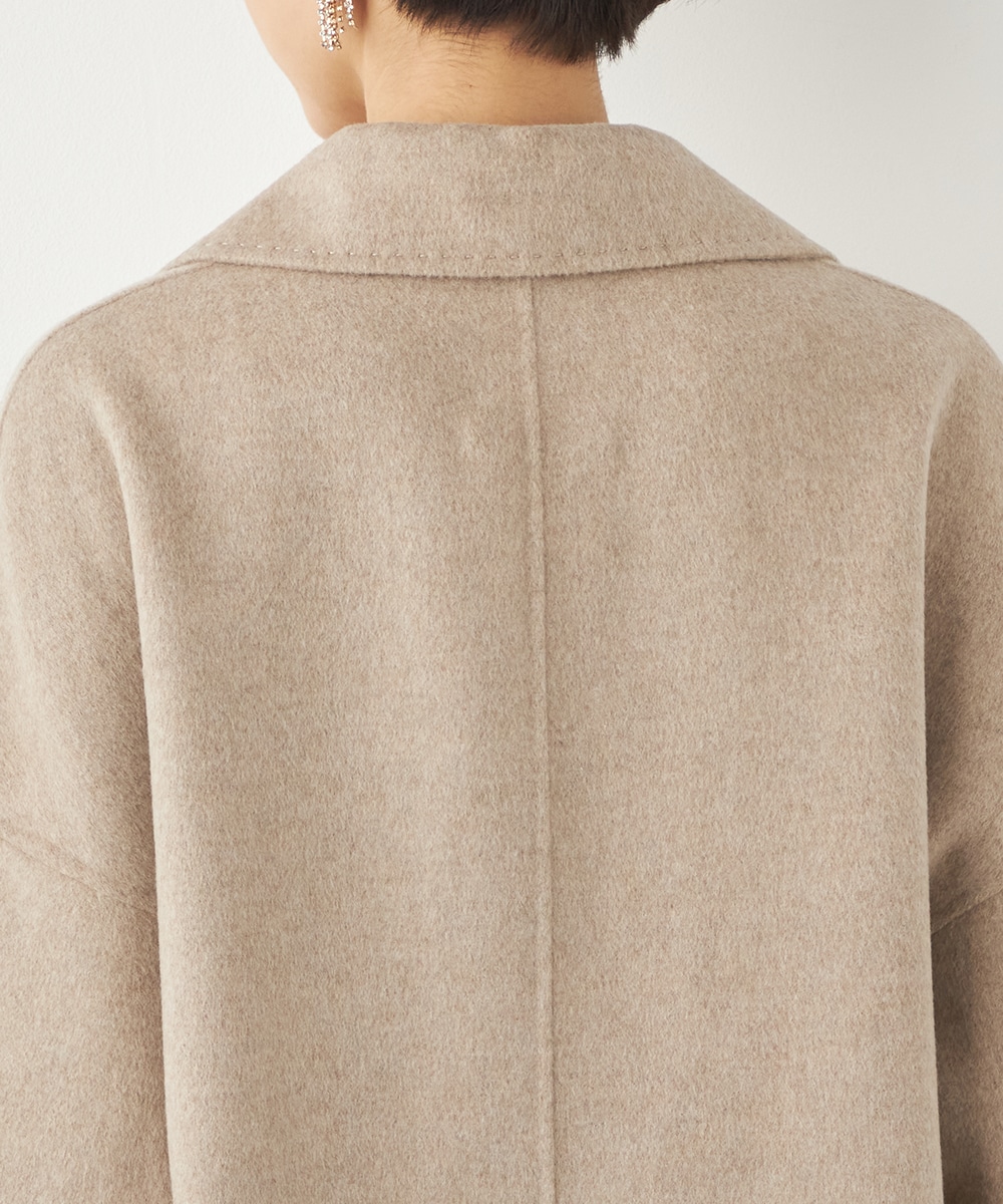 ウールロングコート