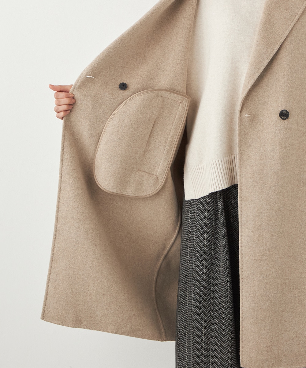 ウールロングコート