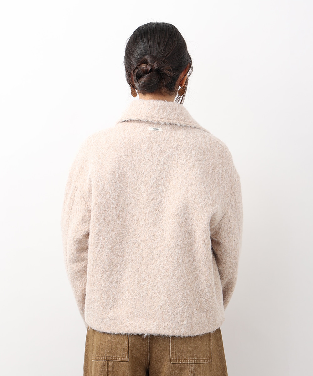 フラッフィーショートコート