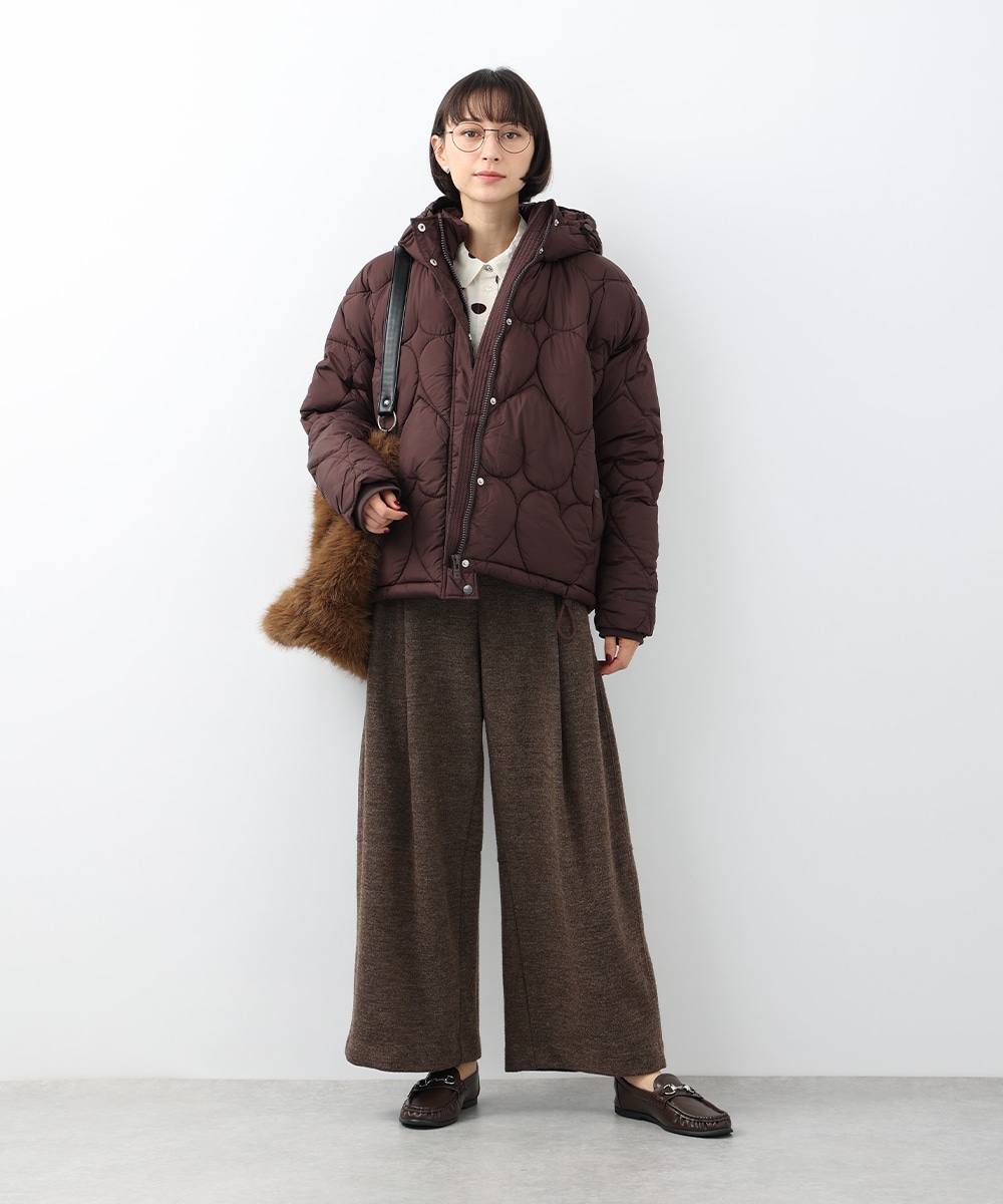 ハート中綿ジャケット
