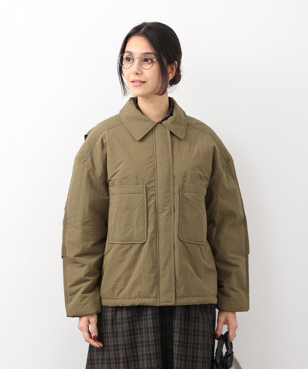 中綿ポケッタブルジャケット