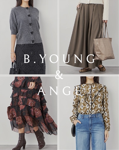 Pick Up Brands “b.young” & “ANGE”