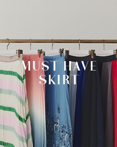 Must have skirt主役スカートのおすすめコーデ